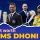 ms dhoni net worth